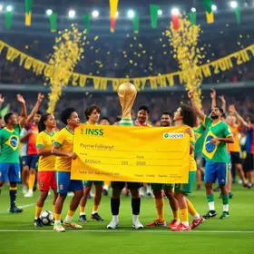 INSS anuncia pagamento antes da Copa e faz a festa dos brasileiros