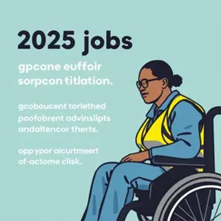 10 Melhores vagas de emprego para pessoas com deficiência em 2025